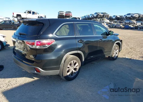2015 Toyota Highlander Le Plus V6 z USA, uszkodzony, nr VIN 5TDZKRFH2FS103493